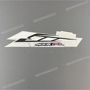 Side cowling decal, left side