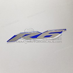 Front cowling decal, left side