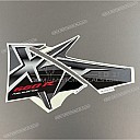 Adesivo convogliatore radiatore XT660R, lato sinistro