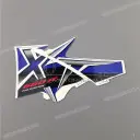 Air scoop graphic set, left side