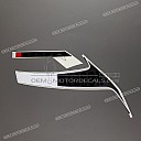 XT660R adesivo aria scoop, lato sinistro
