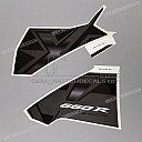 Adesivo lato destro convogliatore radiatore XT660R