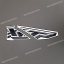 Cowling graphic set, left side