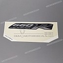 Zijkap sticker