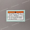 Frame warning label