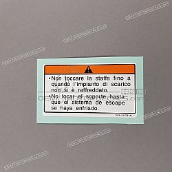 Voorzichtigheid label