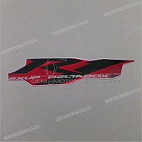 YAMAHA Emblema EXUP DELTABOX V carenatura sinistra, lato sinistro 5VY-2834C-00-00