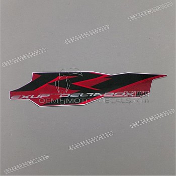 Side cowling decal, left side