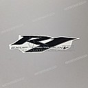 Emblema carenatura R1, lato sinistro