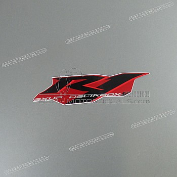 Side cowling decal, right side