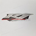 Emblema R1 carena laterale, lato destro