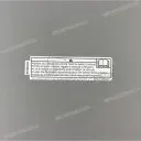 Caution label