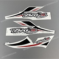 YAMAHA Duo seat kapje stickers, set 5WW-F17AF-20-00