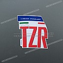 Rechte obere Verkleidung Fiat Yamaha Aufkleber, rechte Seite