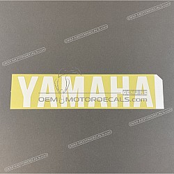 Belly pan decal