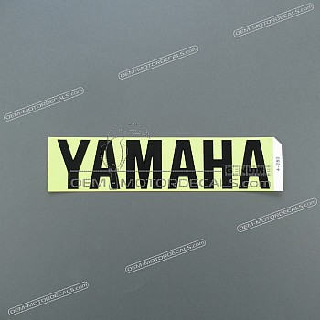 Belly pan decal