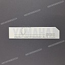 Adhesivo YAMAHA carenado frontal, superior
