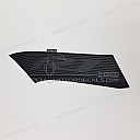 Autocollant carénage droit R1