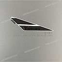 Yamaha tank decal, left side