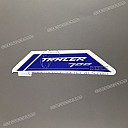 Adesivo Tracer carenatura superiore, lato destro