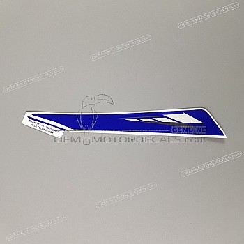 Naklejka na tylną owiewkę / zadupek, prawa strona