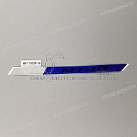 YAMAHA Adesivo carena anteriore superiore B67-2832B-50-00