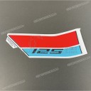 Side cowling decal, left side