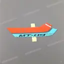 Tank cover decal, left side