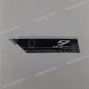 Side cowling decal, left side