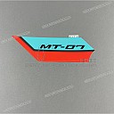 Side cowling decal, left side