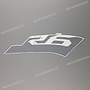 Grafica carena laterale R6, lato destro