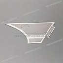 Grafica codone Yamaha, lato sinistro