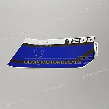 Front cowling decal, right side