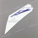 YZF-R125 zijkap sticker, rechterkant
