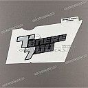 Zijpaneel sticker, rechterkant