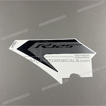 Side cowling decal, left side