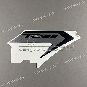 Side cowling decal, right side