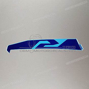 Side cowling decal, left side