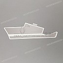 Yamaha Dekor Bugverkleidung, links