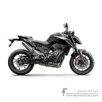 KTM 890 DUKE 2021 - Czarny