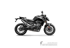 Stickers voor KTM 890 DUKE 2021 - Zwart • KTM OEM Stickers