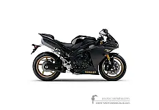 Aufkleber für Yamaha YZF R1 2010 - Schwarz • Yamaha OEM-Aufkleber