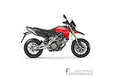Aufkleber für Aprilia DORSODURO 750 2008 - Rot • Aprilia OEM-Aufkleber