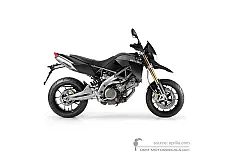 Stickers voor Aprilia DORSODURO 750 2012 - Zwart • Aprilia OEM Stickers
