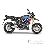 Aprilia DORSODURO 750 2016 - Azul