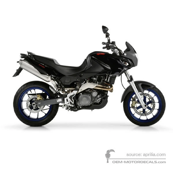 Adesivi per Aprilia Pegaso 650IE STRADA 2005 - Nero • Aprilia Adesivi OEM