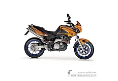 Autocollants pour Aprilia Pegaso 650IE STRADA 2007 - Jaune • Aprilia Autocollants OEM