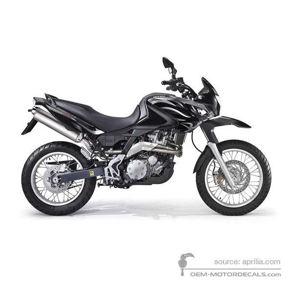 Adesivi per Aprilia Pegaso 650IE TRAIL 2008 - Nero • Aprilia Adesivi OEM