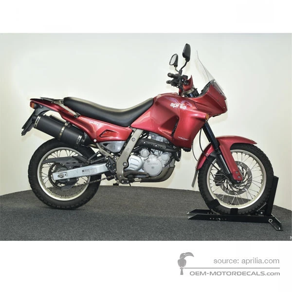 Decals for Aprilia Pegaso 650 1996 - Red • Aprilia OEM Decals