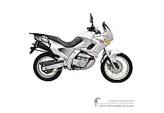 Naklejki do Aprilia Pegaso 650 GARDA 1998 - Szary • Aprilia Naklejki OEM